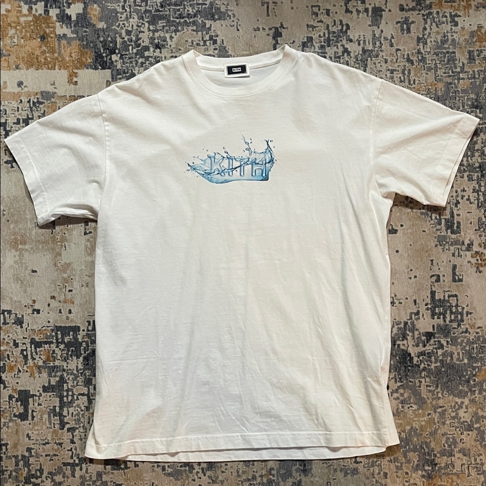 Kith White Splash Tee